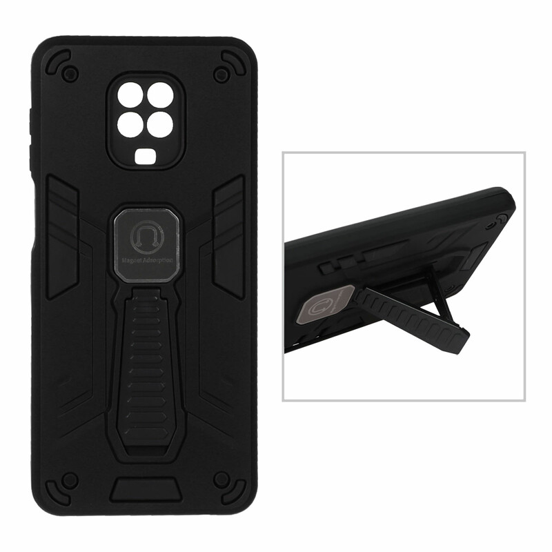قاب بتمن استندشو Xiaomi Redmi Note 9S / Redmi Note 9 Pro / Redmi Note 9 Pro Max - مشکی