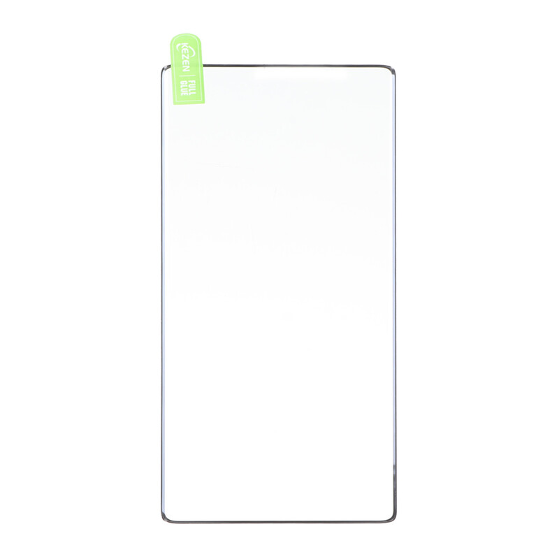 محافظ صفحه نمایش شیشه ای خم فول چسب Full Cover Kezen درجه یک Samsung Galaxy Note 10 Plus