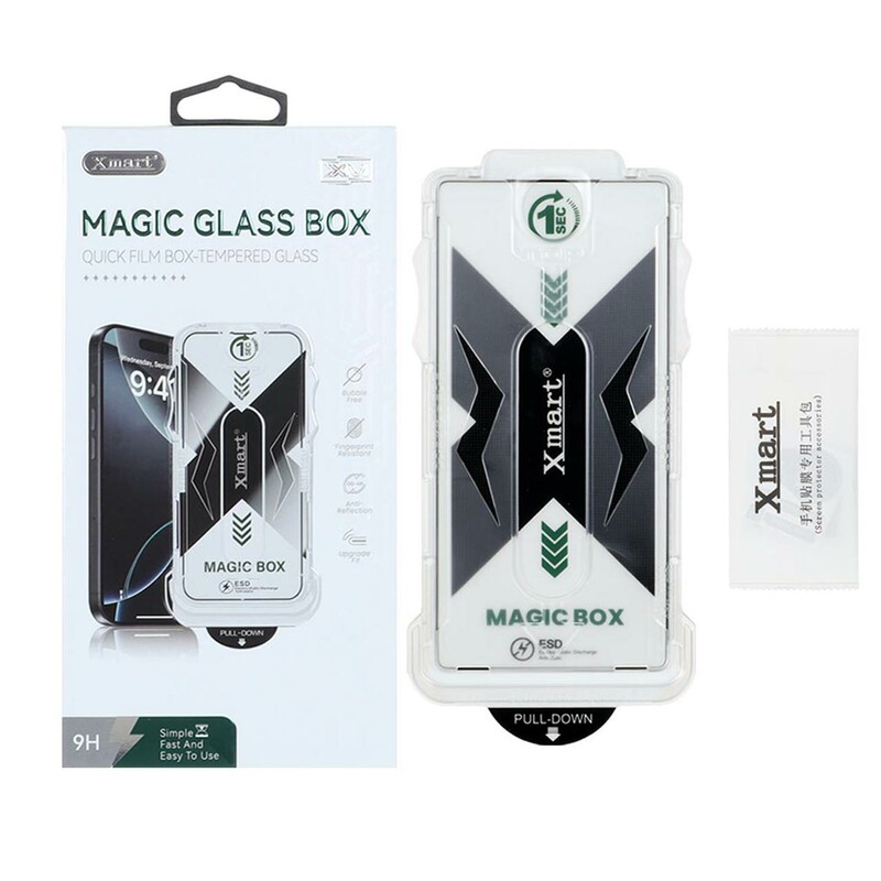 محافظ صفحه نمایش شیشه ای اورجینال XMART - Magic Glass Box مدل Samsung Galaxy S26 Ultra (پک دار)