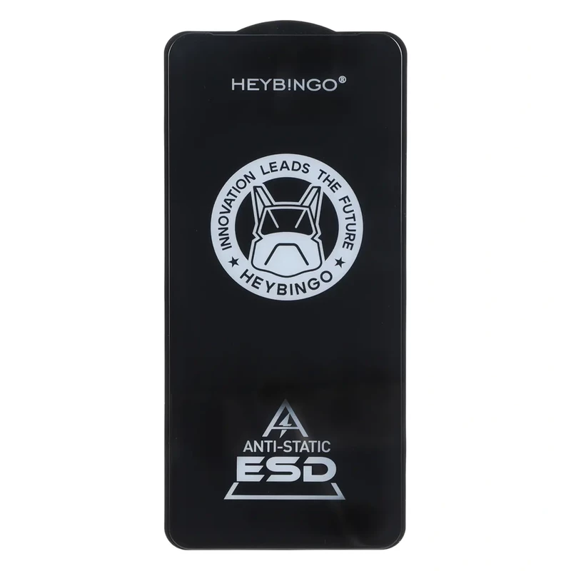 محافظ صفحه نمایش شیشه ای Full Cover HeyBingo ESD Anti Static مدل Xiaomi Redmi 12 / Redmi 13X / Redmi 13 4G / Poco M6 Pro 5G / Poco M6 4G