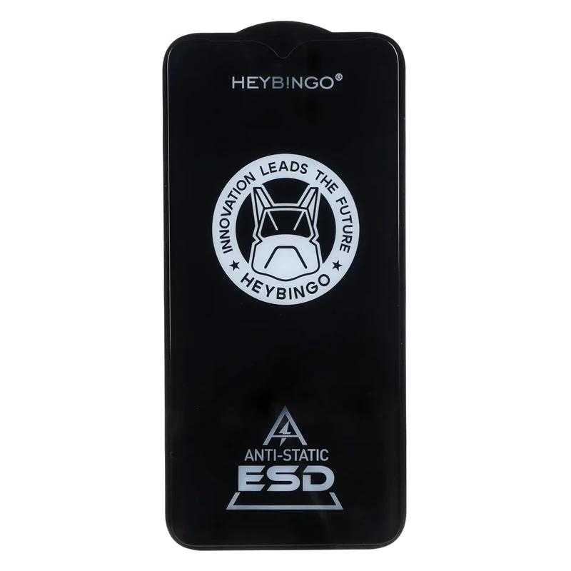 محافظ صفحه نمایش شیشه ای Full Cover HeyBingo ESD Anti Static مدل Xiaomi Redmi Note 8 Pro / Poco M3 / Redmi 9T / Note 9 4G