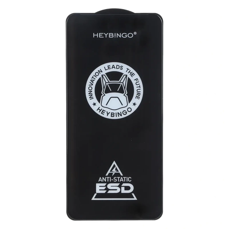محافظ صفحه نمایش شیشه ای Full Cover HeyBingo ESD Anti Static مدل Xiaomi Poco X7 Pro 5G / Mi 14T / Mi 14T Pro / Redmi Note 13 Pro 5G / Poco X6 5G / Poco F6 5G / Poco F6 Pro 5G/ Note 13 5G/ Poco X6 Pro 5G