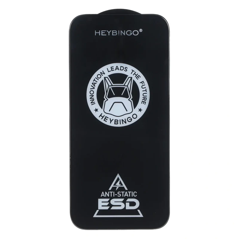 محافظ صفحه نمایش شیشه ای Full Cover HeyBingo ESD Anti Static مدل Apple iPhone 17 Pro