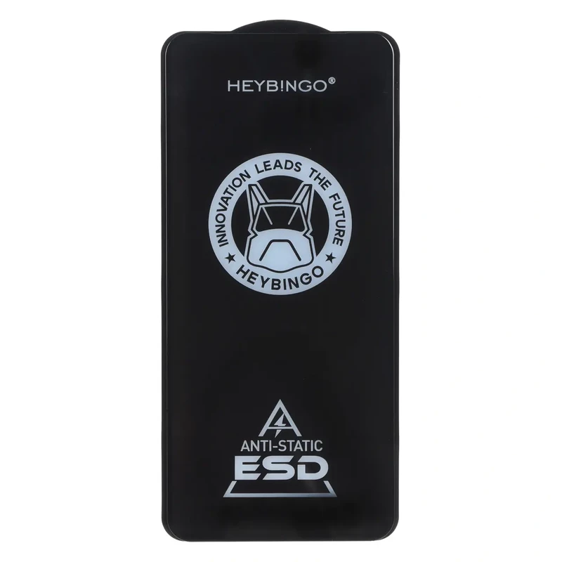 محافظ صفحه نمایش شیشه ای Full Cover HeyBingo ESD Anti Static مدل Xiaomi Redmi Note 12S / Redmi Note 11 4G / Redmi Note 11S / Redmi Note 10 4G / Redmi Note 10S / Poco M5S / Poco M4 Pro 4G