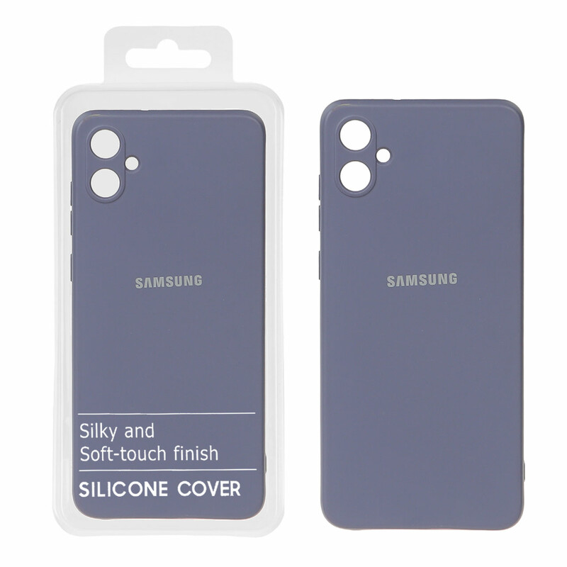 قاب نیو سیلیکون محافظ لنزدار RFF مدل Samsung Galaxy A05 / M05 / F05 - بنفش (پک دار)