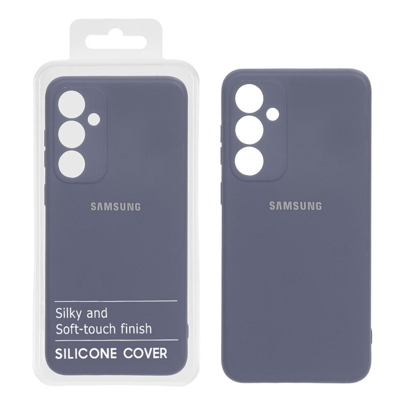 قاب نیو سیلیکون محافظ لنزدار RFF مدل Samsung S23 FE - بنفش (پک دار)