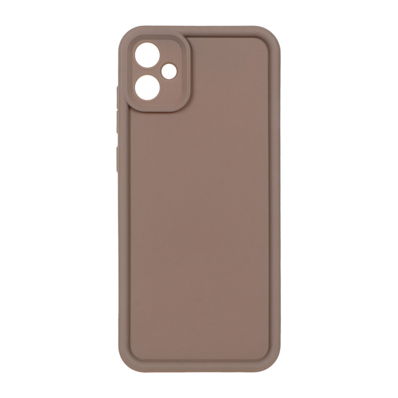 قاب Solid Case مدل Samsung Galaxy A05 / M05 / F05 - قهوه ای