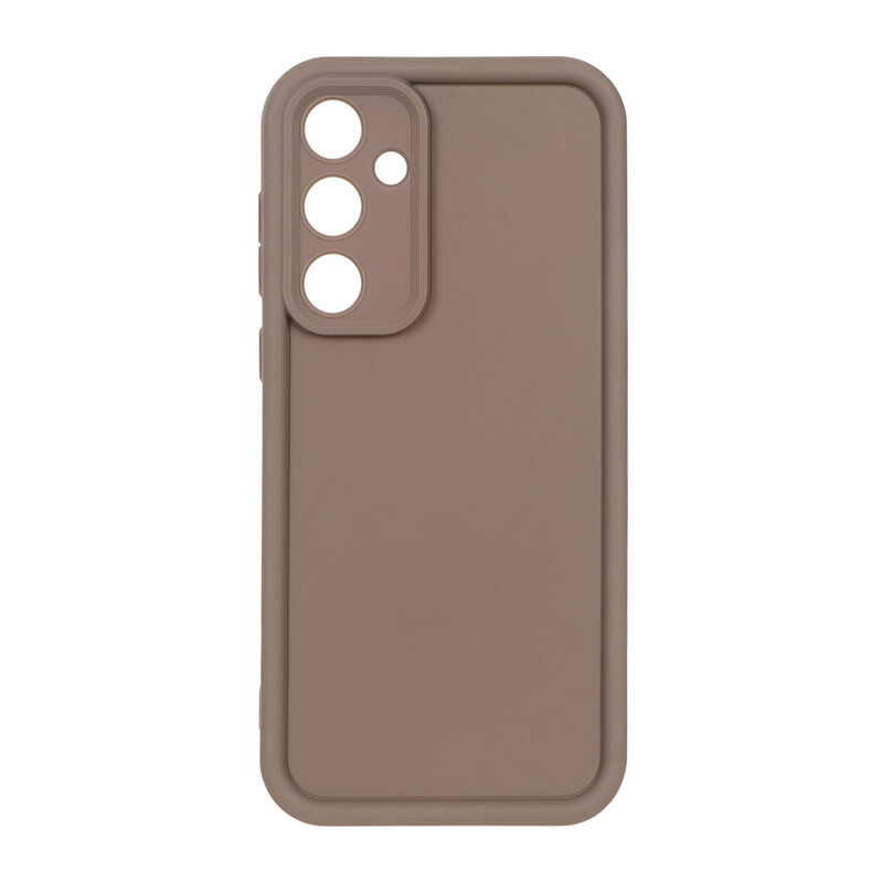 قاب Solid Case مدل Samsung Galaxy A35 - قهوه ای