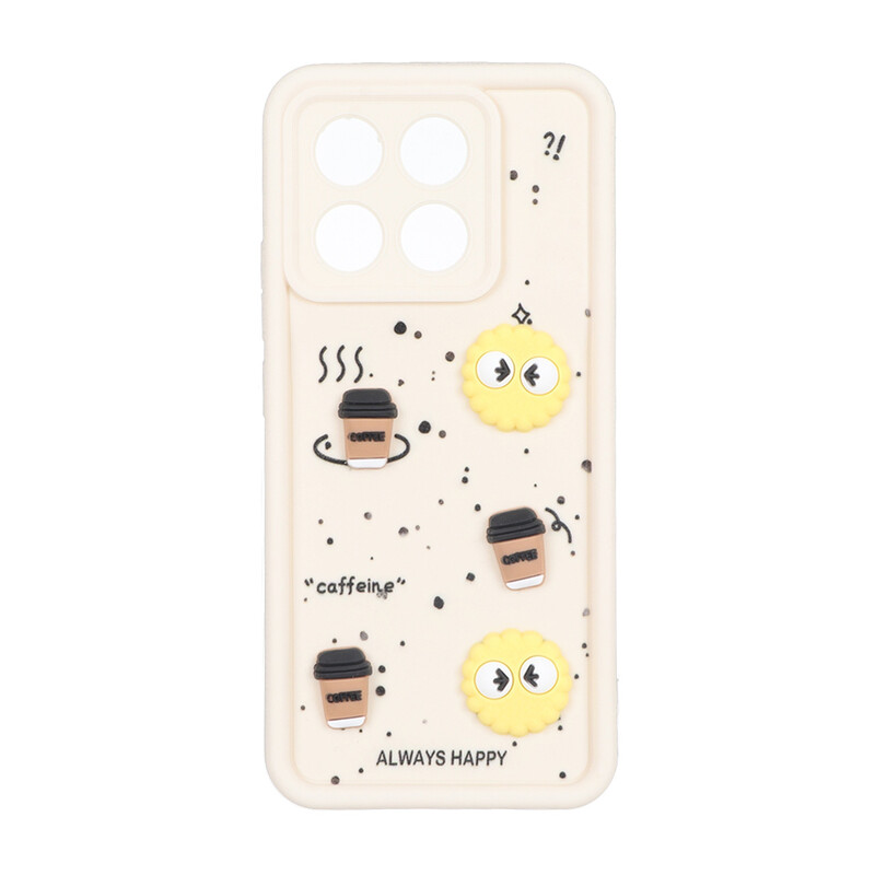 قاب Solid Case عروسک برجسته Baby مدل Xiaomi Poco X6 Pro 5G / Redmi K70E - کرم - MPS