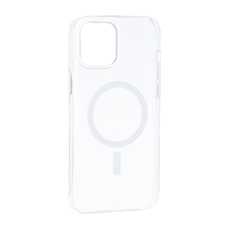 قاب کریستالی شفاف MagSafe مدل Apple iPhone 12 Pro Max - سفید
