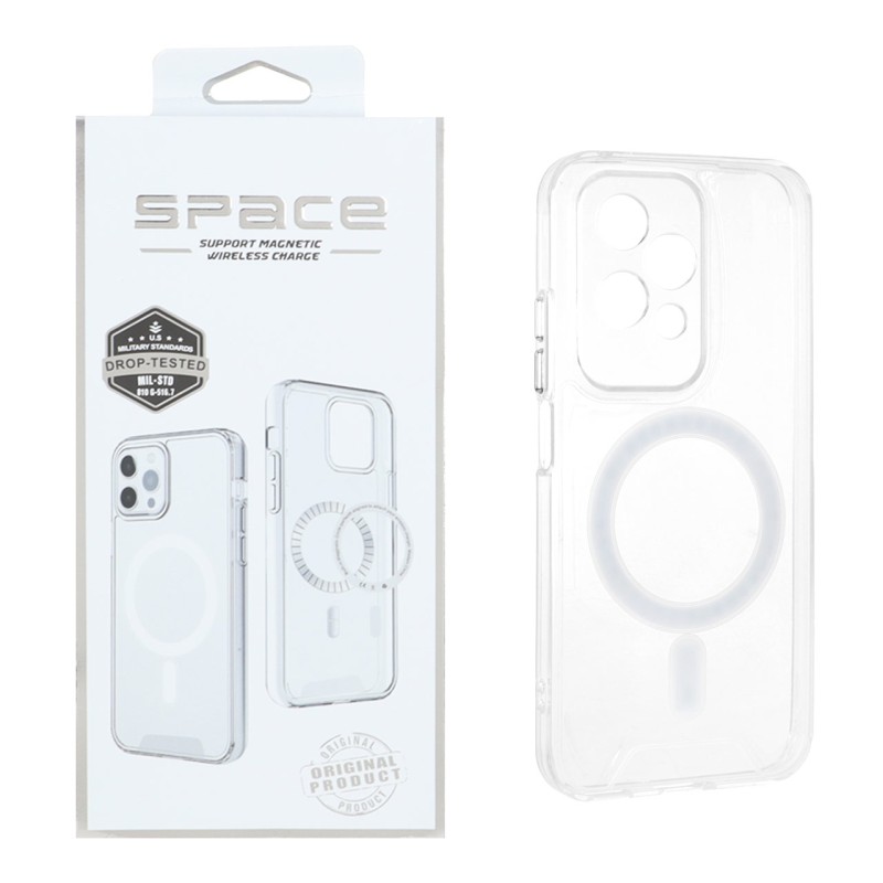 قاب اورجینال Space شفاف Magsafe مدل Honor 200 Lite (پک دار)