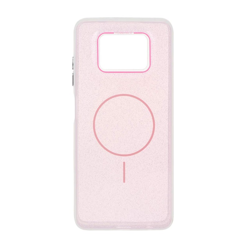 قاب اکلیلی Funnyrich طرح مگ سیف دور مات Xiaomi Poco X3 / Poco X3 Pro / Poco X3 NFC - صورتی
