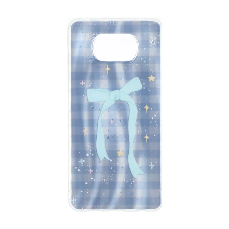 قاب مات ستاره ای دور ژله ای شفاف طرح دار Xiaomi Poco X3 / Poco X3 Pro / Poco X3 NFC - کد 155