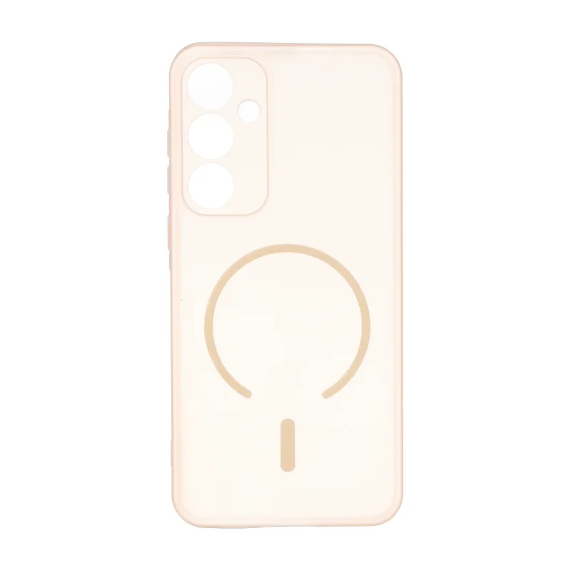 قاب ژله ای مات طرح مگ سیف Power محافظ لنزدار Samsung Galaxy A55 - نسکافه ای