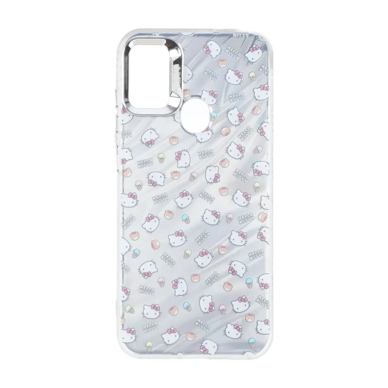 قاب Pucker هفت رنگ دور ژله ای مات لنز کروم Samsung Galaxy A11 / M11 - طرح 212