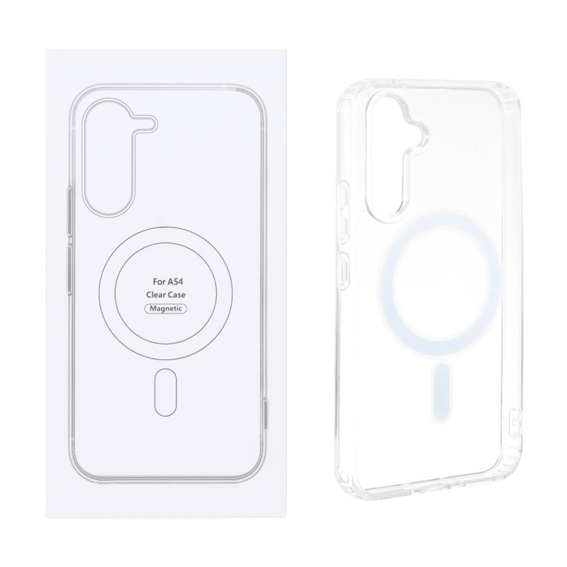 قاب شفاف Samsung Galaxy A54 با قابلیت شارژ MagSafe (پک دار)