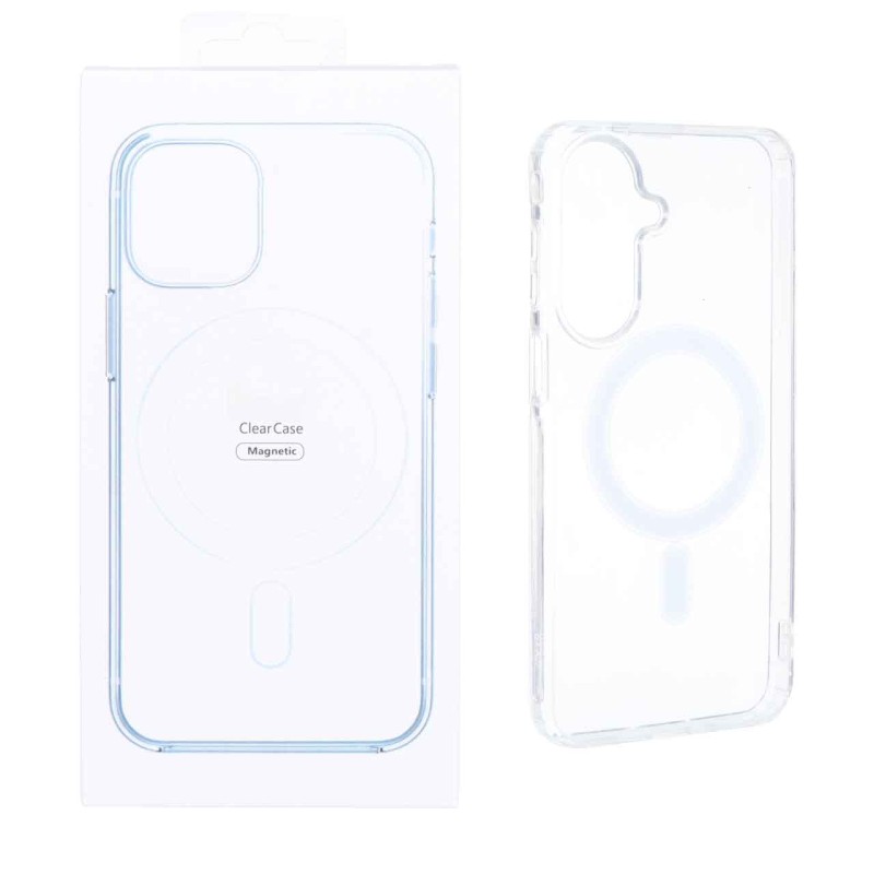 قاب شفاف Samsung Galaxy A27 با قابلیت شارژ MagSafe (پک دار)