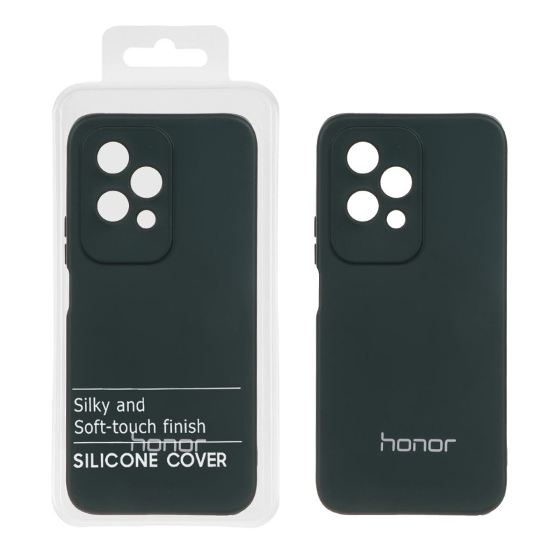 قاب نیو سیلیکون محافظ لنزدار RFF مدل Honor 200 Lite - سبز تیره (پک دار)