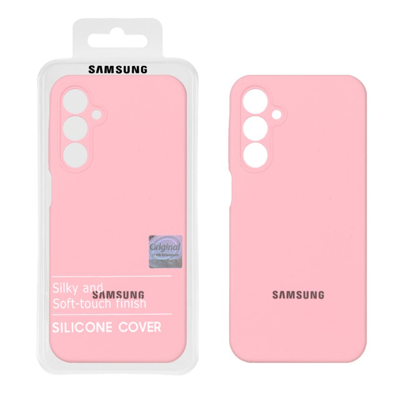 قاب سیلیکونی پاک کنی اورجینال Master Quality مدل Samsung Galaxy A25 5G - صورتی (پک دار)