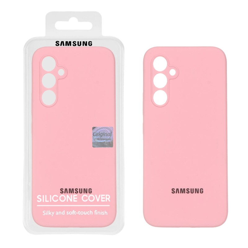 قاب سیلیکونی پاک کنی اورجینال Master Quality مدل Samsung Galaxy A54 - صورتی (پک دار)