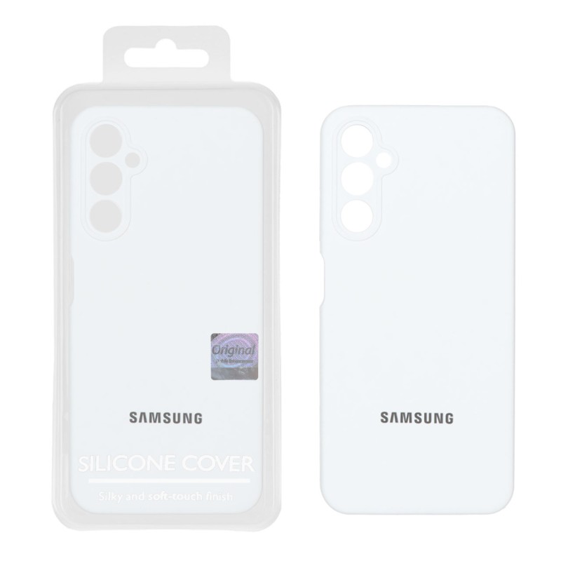قاب سیلیکونی پاک کنی اورجینال Master Quality مدل Samsung Galaxy A05s / M14 4G / F14 4G - سفید (پک دار)