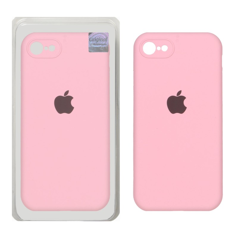 قاب سیلیکونی پاک کنی اورجینال Master Quality مدل Apple iPhone 7 / iPhone 8 / iPhone SE (2020) - صورتی (پک دار)