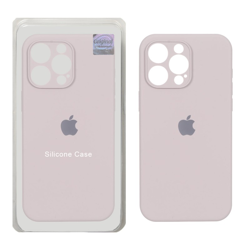 قاب سیلیکونی پاک کنی اورجینال Master Quality مدل Apple iPhone 15 Pro Max - خاکی (پک دار)