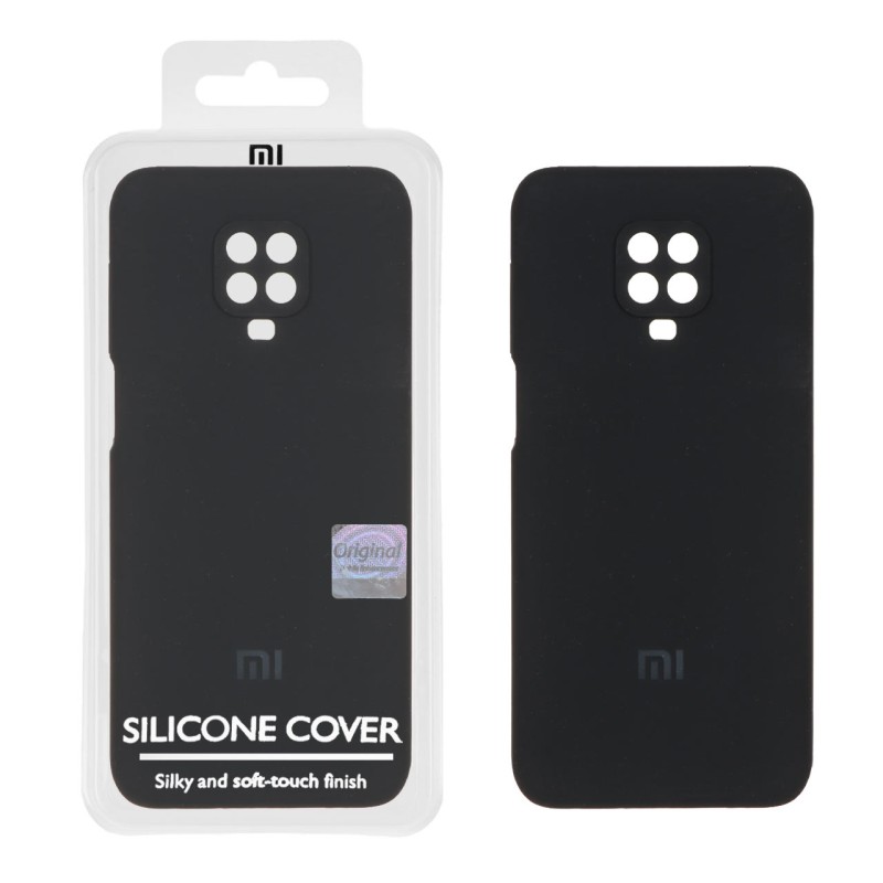قاب سیلیکونی پاک کنی اورجینال Master Quality مدل Xiaomi Redmi Note 9S / Redmi Note 9 Pro / Redmi Note 9 Pro Max - مشکی (پک دار)