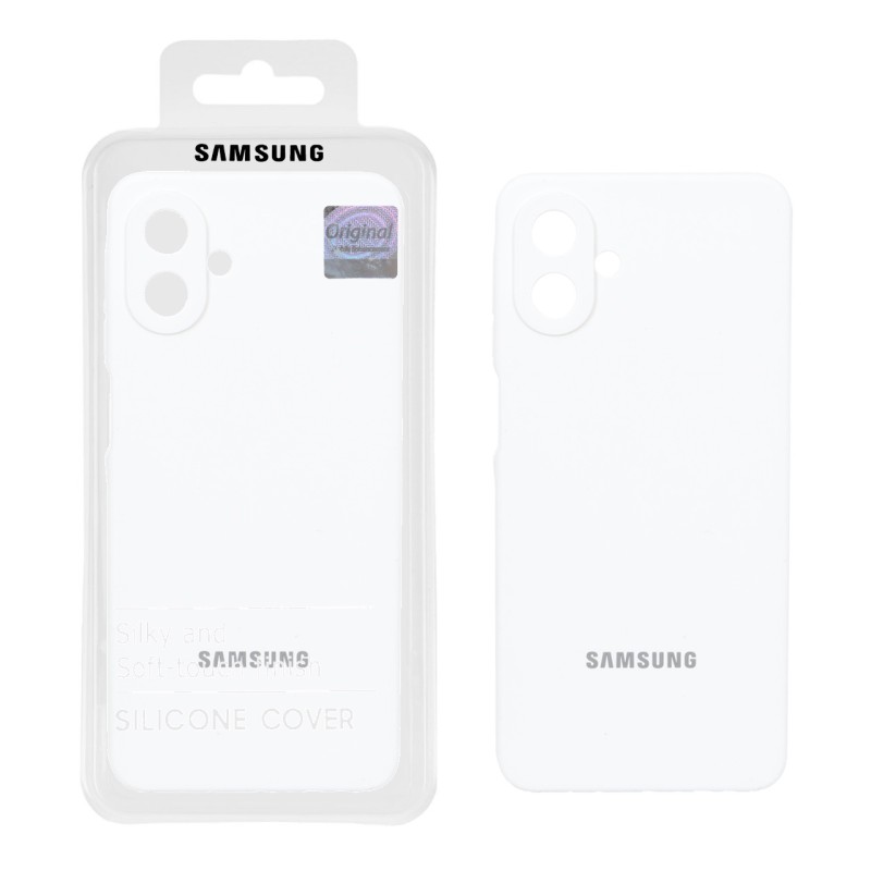 قاب سیلیکونی پاک کنی اورجینال Master Quality مدل Samsung Galaxy A07 - سفید (پک دار)