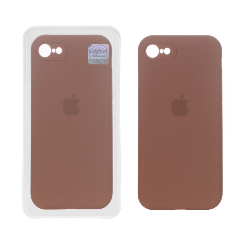 قاب سیلیکونی پاک کنی اورجینال Master Quality مدل Apple iPhone 7 / iPhone 8 / iPhone SE (2020) - قهوه ای (پک دار)