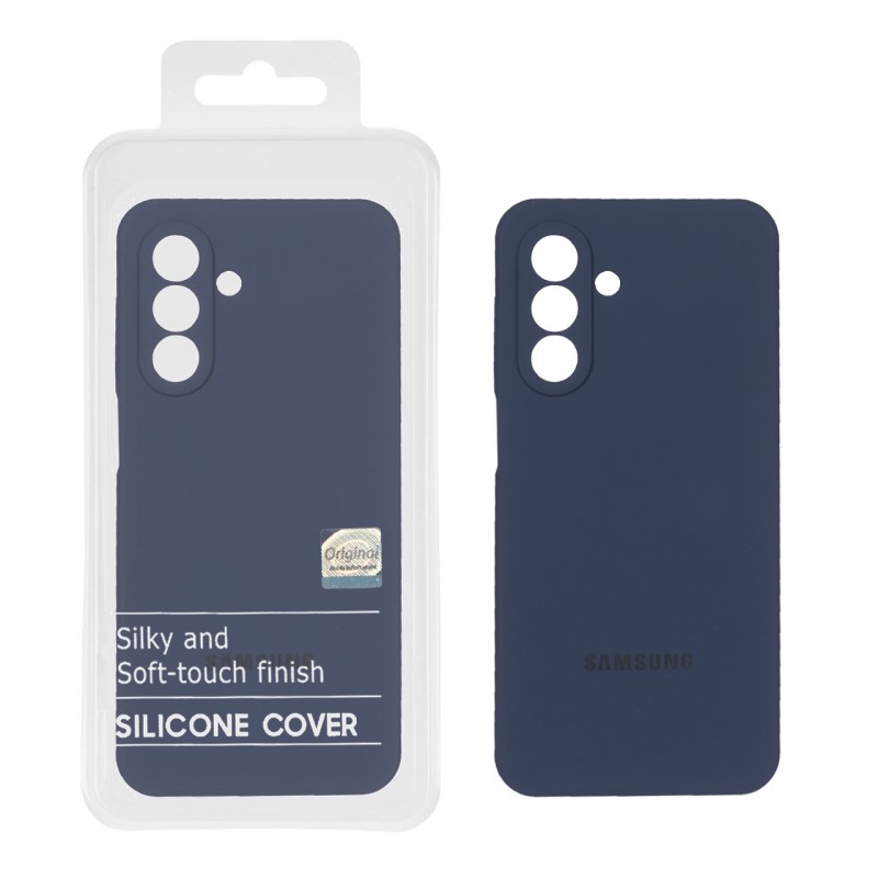 قاب سیلیکونی پاک کنی اورجینال Master Quality مدل Samsung Galaxy A17 / A26 - سرمه ای (پک دار)