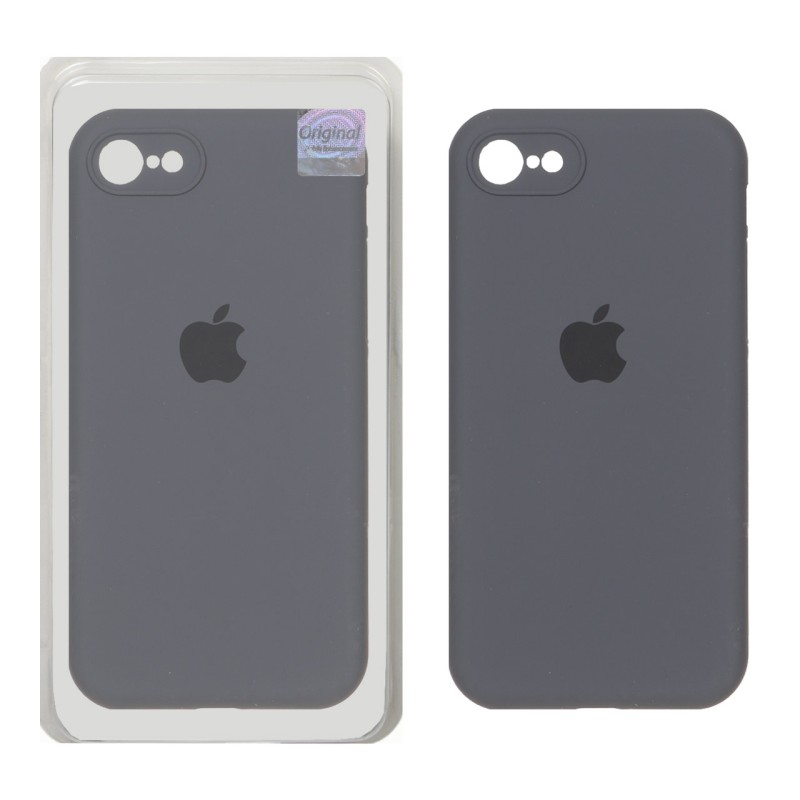 قاب سیلیکونی پاک کنی اورجینال Master Quality مدل Apple iPhone 7 / iPhone 8 / iPhone SE (2020) - خاکستری (پک دار)