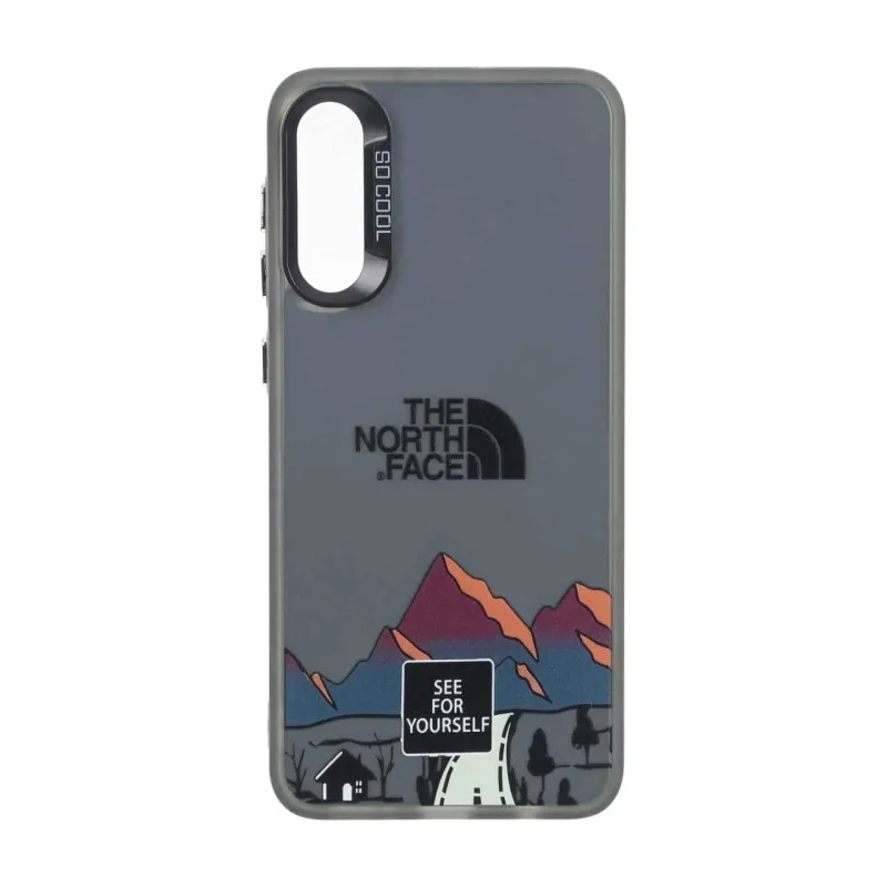 قاب SO COOL بلک لنز دکمه کروم طرح دار Samsung Galaxy A50 / A50s / A30s - کد 568