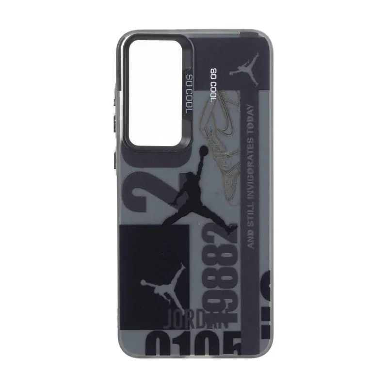 قاب SO COOL بلک لنز دکمه کروم طرح دار Samsung Galaxy S25 FE - کد 717