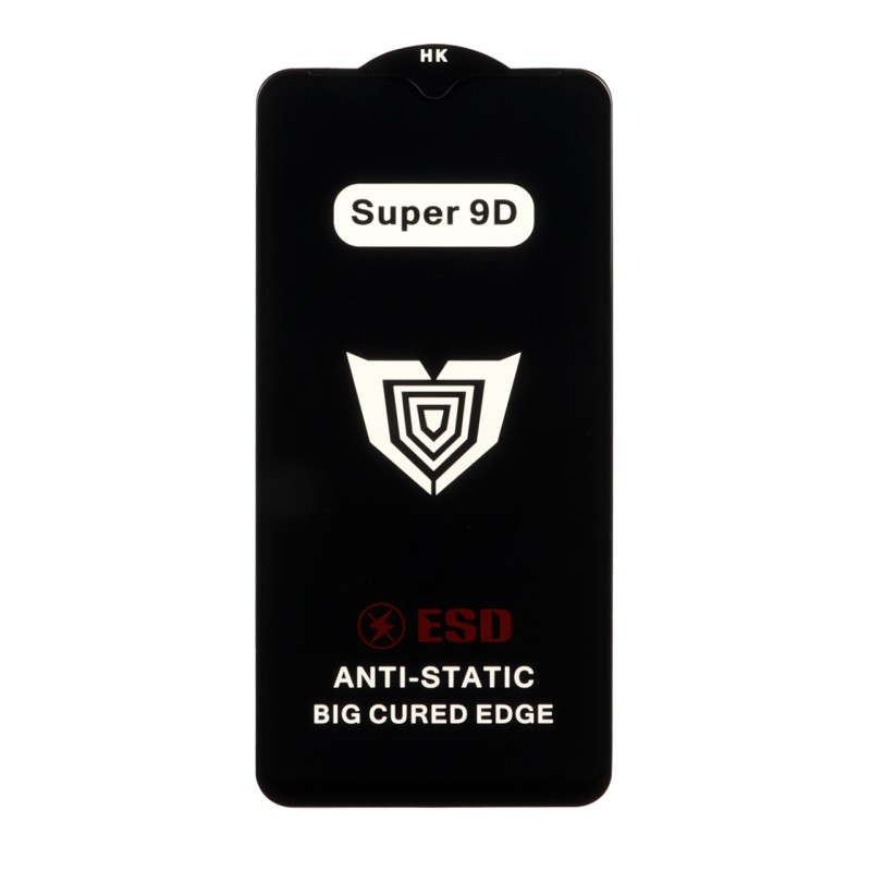 محافظ صفحه نمایش شیشه ای Full Cover ESD Anti Static - Super 9D مدل Samsung Galaxy A10 / A10S / M10 / M20 / M01S (بدون پک)