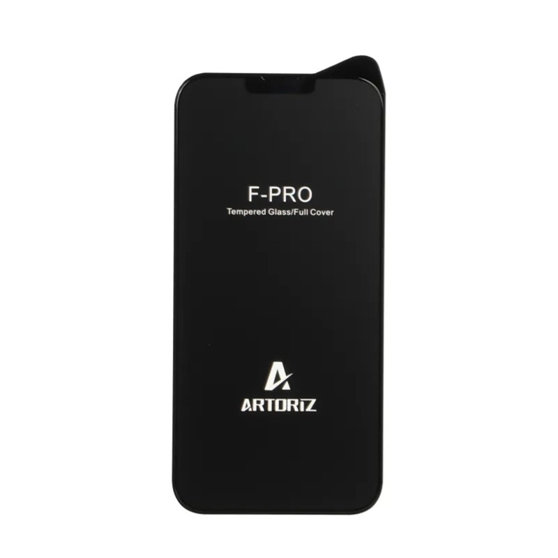 محافظ صفحه نمایش شیشه ای مات Full Cover Artoriz مدل Apple iPhone 13 Pro Max / iPhone 14 Plus