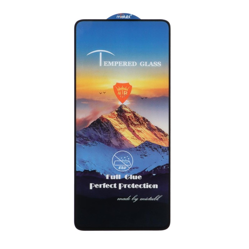 محافظ صفحه نمایش شیشه ای Full Cover ESD Mountain Mietubl مدل Samsung A51 / A52 / A52S / A53 / S20 FE - مشکی (بدون پک)