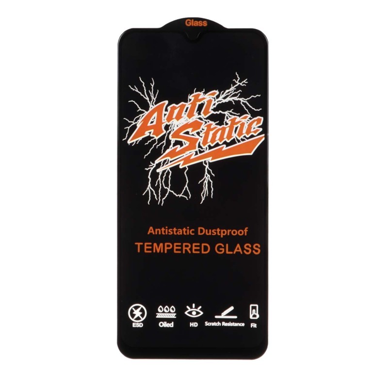 محافظ صفحه نمایش شیشه ای Xiaomi Redmi Note 8 / Redmi 8 / Redmi 8a - Full Cover Anti Static Glass (بدون پک) - مشکی