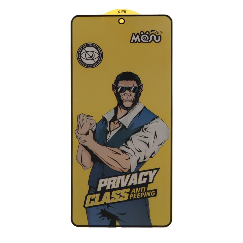 محافظ صفحه نمایش شیشه ای Full Cover Privacy Anti Peeping مدل Samsung Galaxy A51 / A52 / A53 / M31s / S20 fe