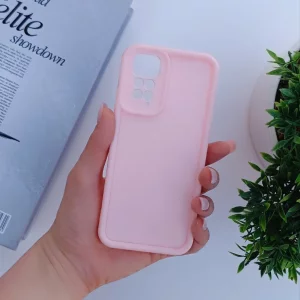 قاب گوشی ساده سولید صورتی نوت redmi note 11s