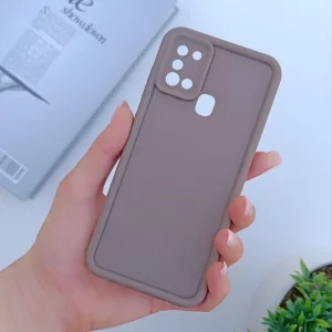 قاب گوشی ساده سولید نسکافه ای سامسونگ A21s