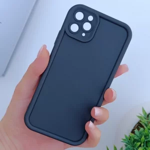 قاب گوشی ساده سولید مشکی ایفون 11pro max
