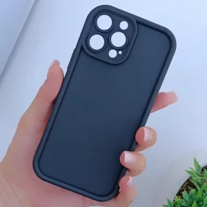 قاب گوشی ساده سولید مشکی ایفون 13pro max