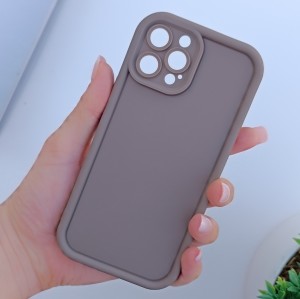 قاب گوشی ساده سولید نسکافه ای ایفون   12pro max