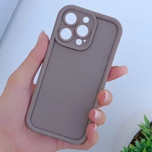 قاب گوشی ساده سولید نسکافه ای ایفون 13pro