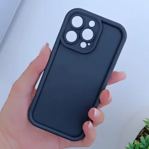 قاب گوشی ساده سولید مشکی ایفون  13pro