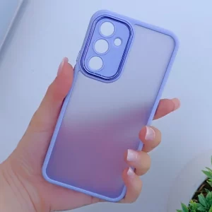 قاب گوشی پشت مات رنگ یاسی سامسونگ  A54