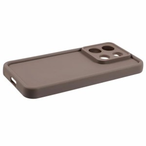 قاب گوشی ساده سولید نسکافه ای نوت redmi note 13pro 4G