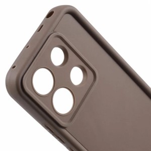 قاب گوشی ساده سولید نسکافه ای نوت redmi note 13pro 4G