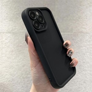 قاب گوشی ساده سولید مشکی ایفون iphone 15pro